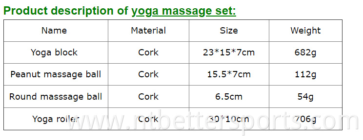 Yoga Cork Massage ball